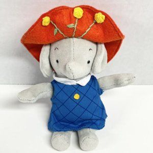 Ella The Elegant Elephant 6.5" Plush Merry Makers 2005 With Tags